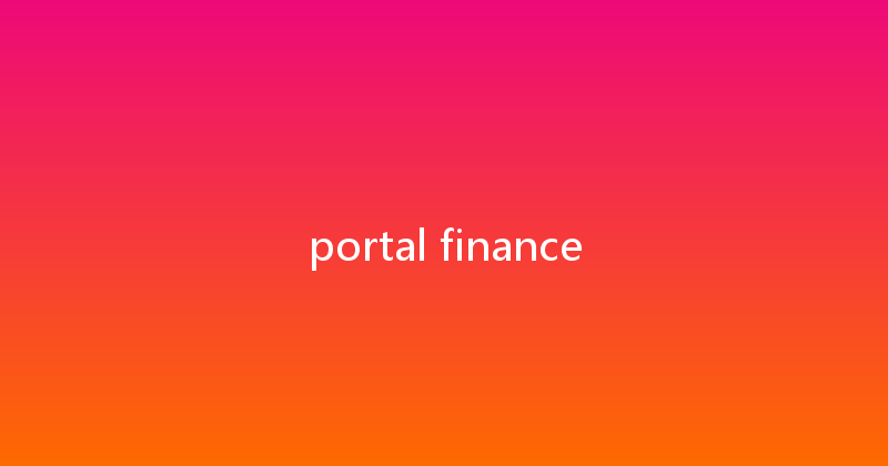 portal finance 